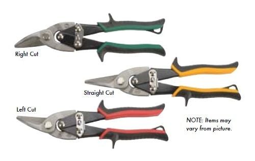 Aviation Snips 3 Piece Set Left Right And Straight
