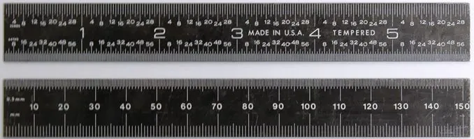 Metal Straight Edge Ruler 6inch Great for Small Scale Use With X-acto Knife  Use Printie Cutting Shopminidecorandmore Diorama Model Train 